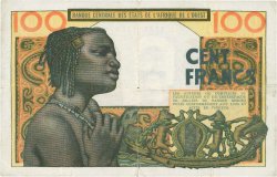 100 Francs ESTADOS DEL OESTE AFRICANO  1965 P.801Tg BC+