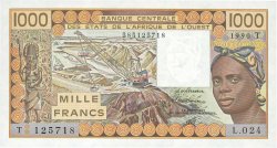 1000 Francs WEST AFRICAN STATES  1990 P.807Tj UNC-