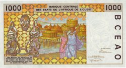 1000 Francs ESTADOS DEL OESTE AFRICANO  1993 P.811Tc SC+