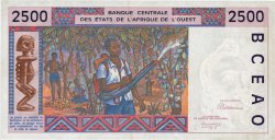 2500 Francs WEST AFRIKANISCHE STAATEN  1992 P.812Ta VZ+