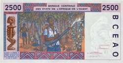 2500 Francs STATI AMERICANI AFRICANI  1993 P.812Tb q.FDC