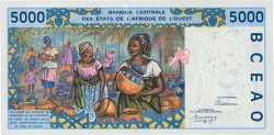 5000 Francs ESTADOS DEL OESTE AFRICANO  1992 P.813Ta FDC