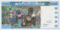5000 Francs ESTADOS DEL OESTE AFRICANO  1993 P.813Tb SC+