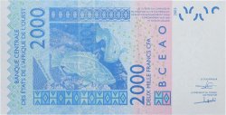 2000 Francs STATI AMERICANI AFRICANI  2017 P.916Sq FDC