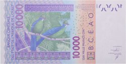 10000 Francs STATI AMERICANI AFRICANI  2016 P.918Sp FDC