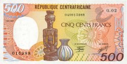500 Francs CENTRAL AFRICAN REPUBLIC  1987 P.14c UNC