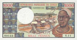 1000 Francs CONGO  1983 P.03e fST