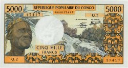 5000 Francs CONGO  1978 P.04c q.AU