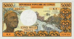 5000 Francs CONGO  1978 P.04c SC+