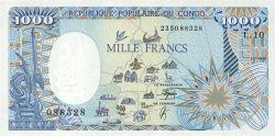 1000 Francs CONGO  1990 P.10b q.FDC