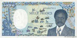 1000 Francs GABON  1991 P.10b AU