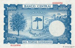 1000 Pesetas Guineanas GUINÉE ÉQUATORIALE  1969 P.03 NEUF