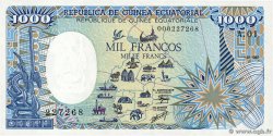 1000 Francs GUINEA ECUATORIAL  1985 P.21 SC+