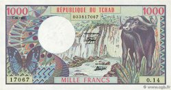 500 Francs CHAD  1980 P.07 UNC