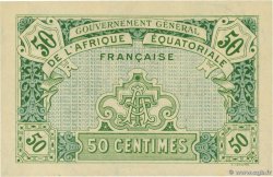50 Centimes FRENCH EQUATORIAL AFRICA  1917 P.01a AU