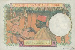 5 Francs AFRIQUE ÉQUATORIALE FRANÇAISE Brazzaville 1941 P.06a AU+