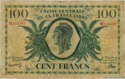 100 Francs AFRIQUE ÉQUATORIALE FRANÇAISE Brazzaville 1941 P.13a q.MB