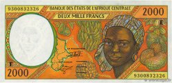 2000 Francs CENTRAL AFRICAN STATES  1993 P.203Ea UNC-