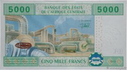 5000 Francs ZENTRALAFRIKANISCHE LÄNDER  2002 P.209Ua ST