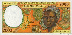 2000 Francs CENTRAL AFRICAN STATES  1994 P.303Fb UNC-