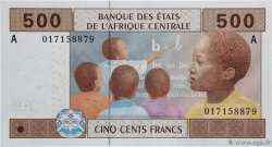500 Francs ZENTRALAFRIKANISCHE LÄNDER  2002 P.406A ST