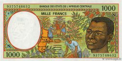 1000 Francs CENTRAL AFRICAN STATES  1993 P.502Na UNC
