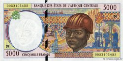 5000 Francs CENTRAL AFRICAN STATES  2000 P.504Nf UNC-