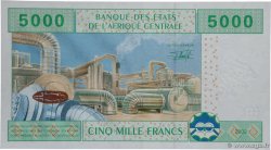 5000 Francs ZENTRALAFRIKANISCHE LÄNDER  2002 P.509Fa ST