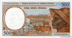 500 Francs CENTRAL AFRICAN STATES  1997 P.601Pd UNC