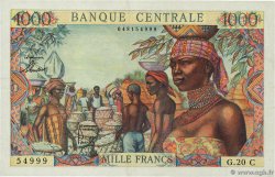1000 Francs EQUATORIAL AFRICAN STATES (FRENCH)  1962 P.05g VZ
