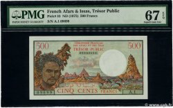 500 Francs FRENCH AFARS AND ISSAS  1975 P.33