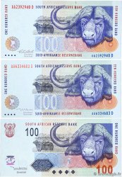 100 Rand Lot AFRIQUE DU SUD  1994 P.126a/b et P.131a pr.NEUF