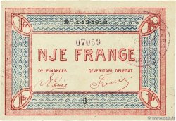 1 Franc ALBANIA  1918 PS.150a