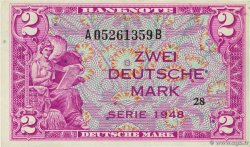 2 Deutsche Mark ALLEMAGNE FÉDÉRALE  1948 P.03a SPL