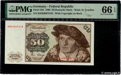 50 Deutsche Mark GERMAN FEDERAL REPUBLIC  1980 P.33d FDC