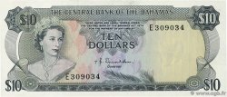 10 Dollars BAHAMAS  1974 P.38a