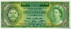 1 Dollar BELICE  1975 P.33b