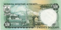 20 Dollars BERMUDA  1984 P.31c UNC