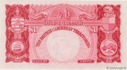 1 Dollar EAST CARIBBEAN STATES  1958 P.07c q.FDC