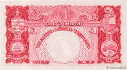 1 Dollar EAST CARIBBEAN STATES  1962 P.07c q.FDC
