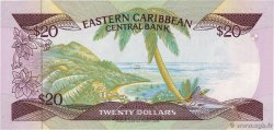 20 Dollars EAST CARIBBEAN STATES  1985 P.24d1 FDC
