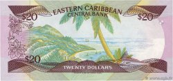 20 Dollars CARIBBEAN   1985 P.24u UNC-