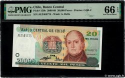 20000 Pesos CHILE  2008 P.159b