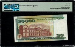 20000 Pesos CHILE  2008 P.159b UNC