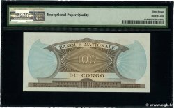 100 Francs REPúBLICA DEMOCRáTICA DEL CONGO  1961 P.006a FDC