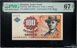 100 Kroner DÄNEMARK  1999 P.056a ST