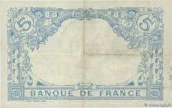 5 Francs BLEU FRANCE  1916 F.02.40 XF-