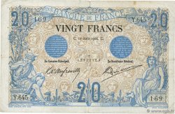 20 Francs NOIR FRANCE  1904 F.09.03 F