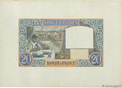 20 Francs TRAVAIL ET SCIENCE Épreuve FRANCE  1939 F.12.00Ec SPL