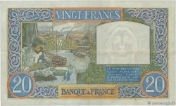 20 Francs TRAVAIL ET SCIENCE FRANKREICH  1941 F.12.16 VZ